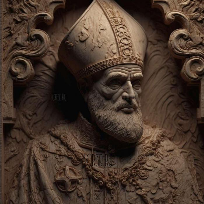 stl Archbishop 1 stl model for CNC